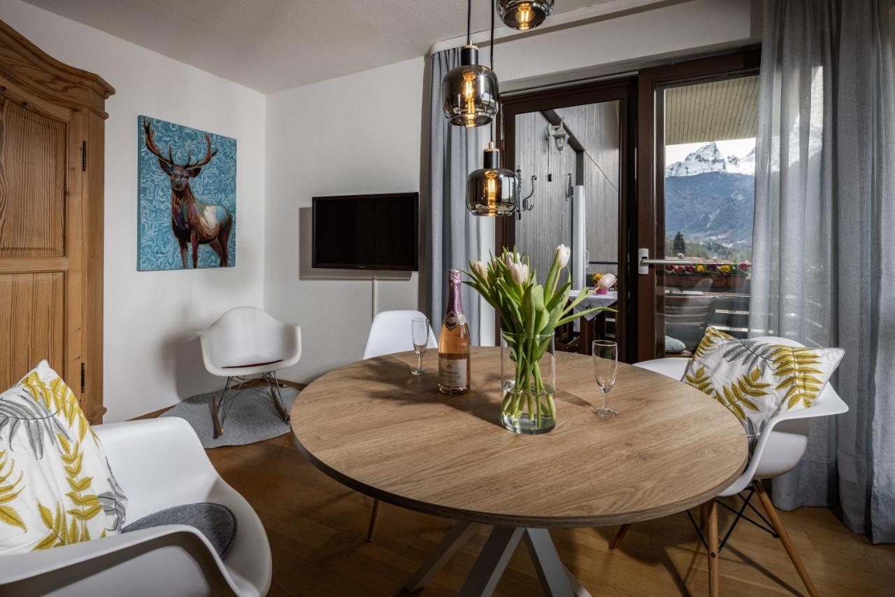 Ferienwohnung Fewo Berkristall Mit Hallenbad Berchtesgaden Exterior foto